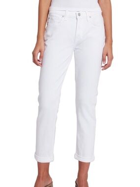 7 for All Mankind “Josefina” White Women’s Slim Jeans Size 24